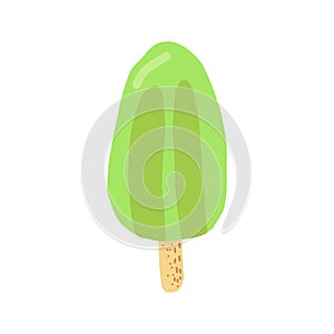 ice lolly. hand drawn doodle. vector, cartoon. icon, card, poster, sticker. food, sweet, refreshing, bright, summer.