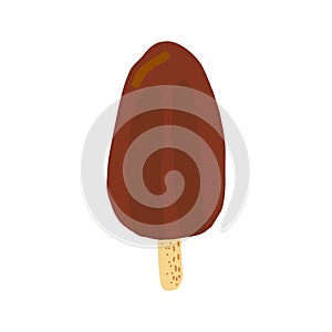 ice lolly. hand drawn doodle. vector, cartoon. icon, card, poster, sticker. food, sweet, refreshing, bright, summer.