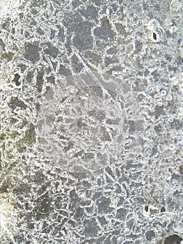 Ice on the river with beautiful patterns