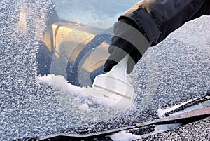 Ice scraping