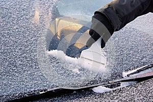 Ice scraping