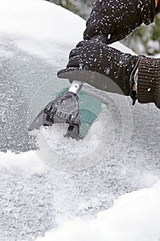 Ice scraping