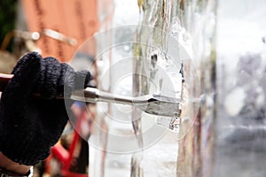 Ice Sculpture Carving