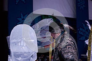 Ice Sculpture during Winterlude