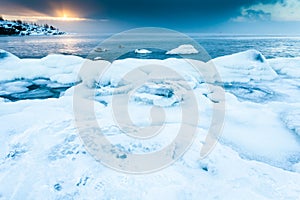 Ice Sea Scape