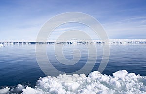 Ice shelf near Snow Hill Island