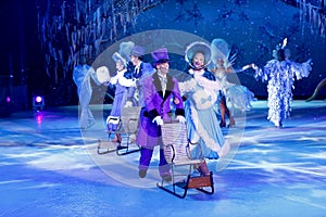 Ice show performance