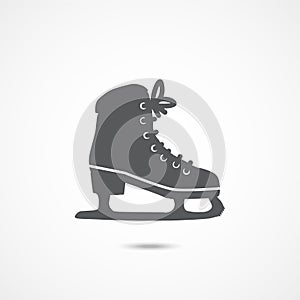 Ice skates icon