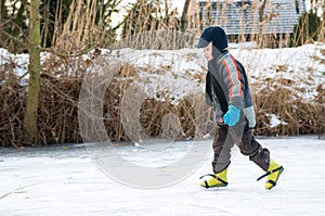 Ice skating photo