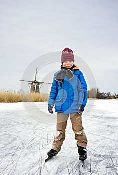 Ice Skating boy