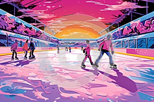 Ice Skating Rinks - Generative AI