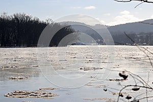 Ice on the Susquehanna River