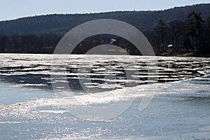 Ice on the Susquehanna River