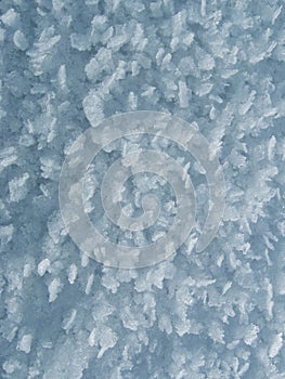 Ice texture