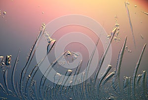Ice texture macro blue broken cold the background