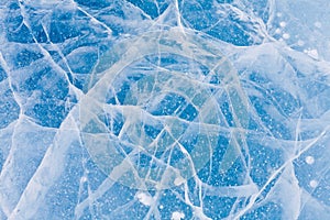 Ice texture original beautiful blue design pattern