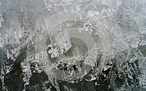 Ice thaws.Background.