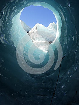 Ice tunnel