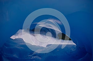 Ice tunnel on Fox Glacier