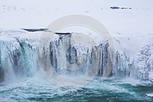 Ice waterwall, Iceland