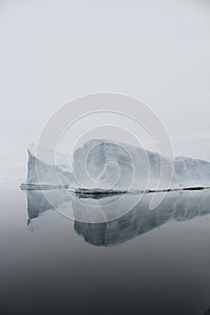 Iceberg along the eastern Baffin Island coastline near the community of Qikiqtarjuaq