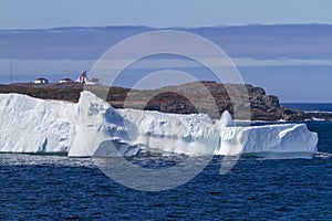 Iceberg along the Newfoundland coastline