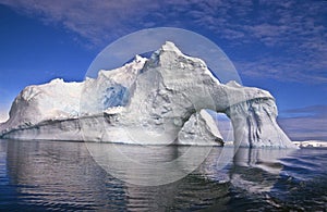 Ghiacciaio arco Antartide 