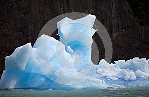 Iceberg in the Argentino Lake, Argentina