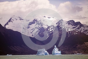 Iceberg in the Argentino Lake, Argentina