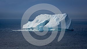 Iceberg in the Atlantic Ocean