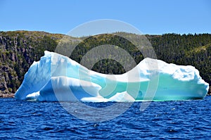 Iceberg, Cape Bonavista is a headland located on the east coast of the island of Newfoundland