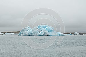 Iceberg close to land