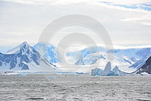 An iceberg field, Antarctica 2019