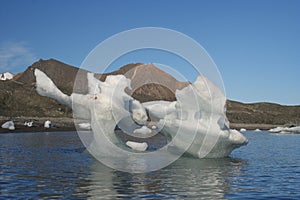 Iceberg in Hornsund, Arctic