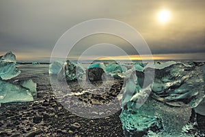 Iceberg Ice Glacier Lagoon Iceland