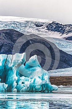 Iceberg Ice Glacier Lagoon Iceland