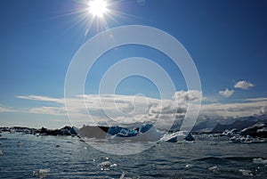 Iceberg in iceland