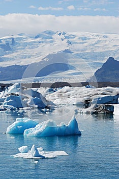 Glaciar en islandia 