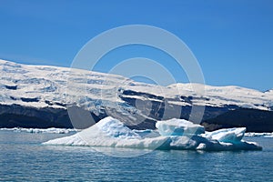 Iceberg in Icy Bay, Alaska- Wrangell-Saint-Elias Wilderness, United States