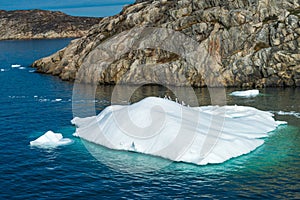 Iceberg, Ilulissat harbor, Greenland