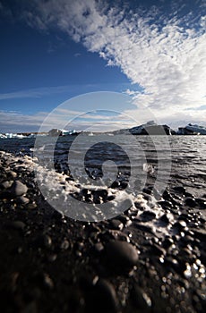 Iceberg Lagoon, Jokulsarlon lake, Iceland