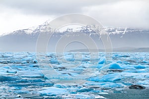 Iceberg lake Jokulsarlon