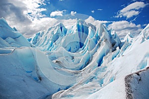 Iceberg in layers
