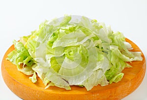 Iceberg lettuce salad