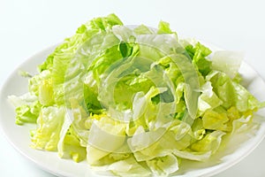 Iceberg lettuce salad