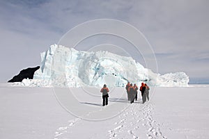 Iceberg in McMurdo Sound, Antarctica