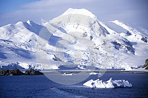 Iceberg Near Half Moon Island, Bransfield Strait, Antarctica