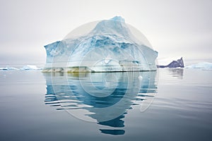 iceberg in ocean, emphasizing a frigid hardiness zone