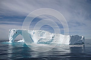 Glaciar de Costa de Groenlandia 