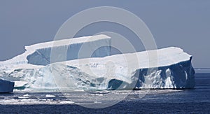Iceberg Resembling a Tuning Fork